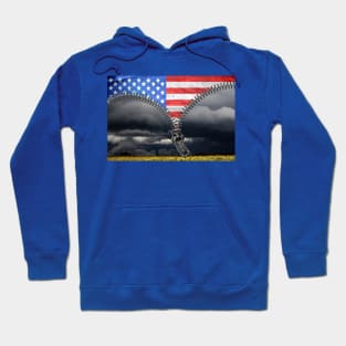 Symbolic of Patriotism Emerging Hoodie